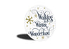 Walking In A Winter Wonderland Snow Christmas Sign