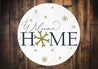 Welcome Home Snowflake Christmas Sign