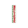 Believe Vertical Metal Christmas Sign