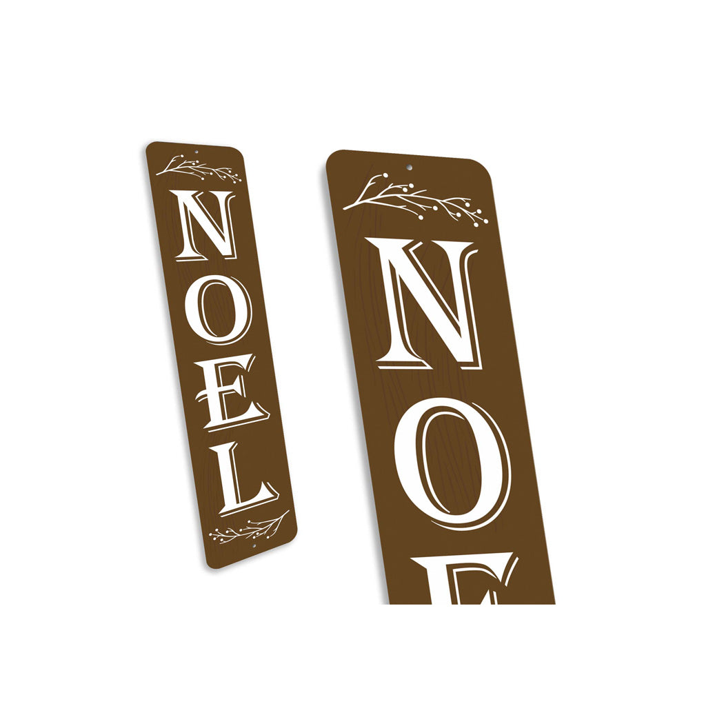 Noel Christmas Aluminum Metal Sign