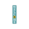 Welcome Sunflower Metal Sign