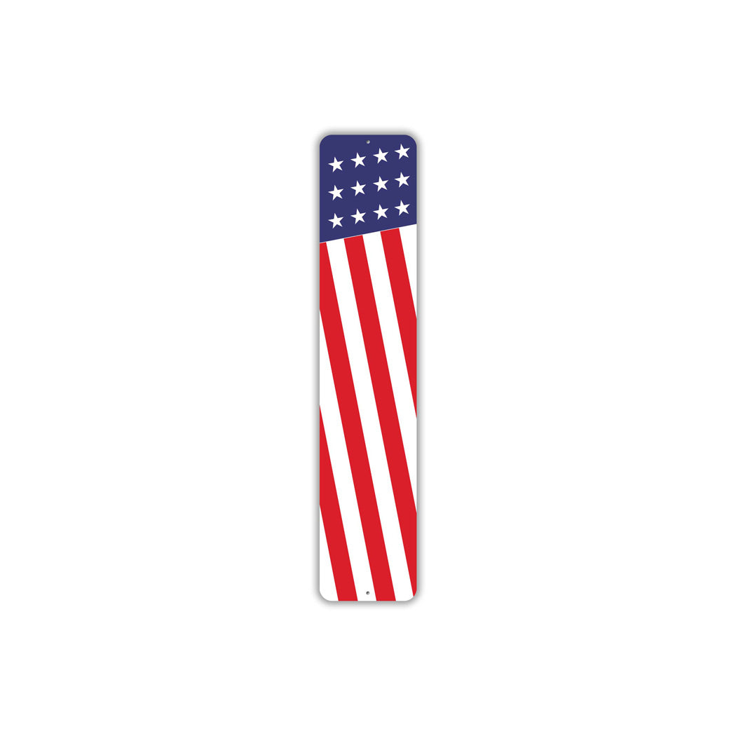 American Flag Design 3 Sign – Lizton Sign Shop