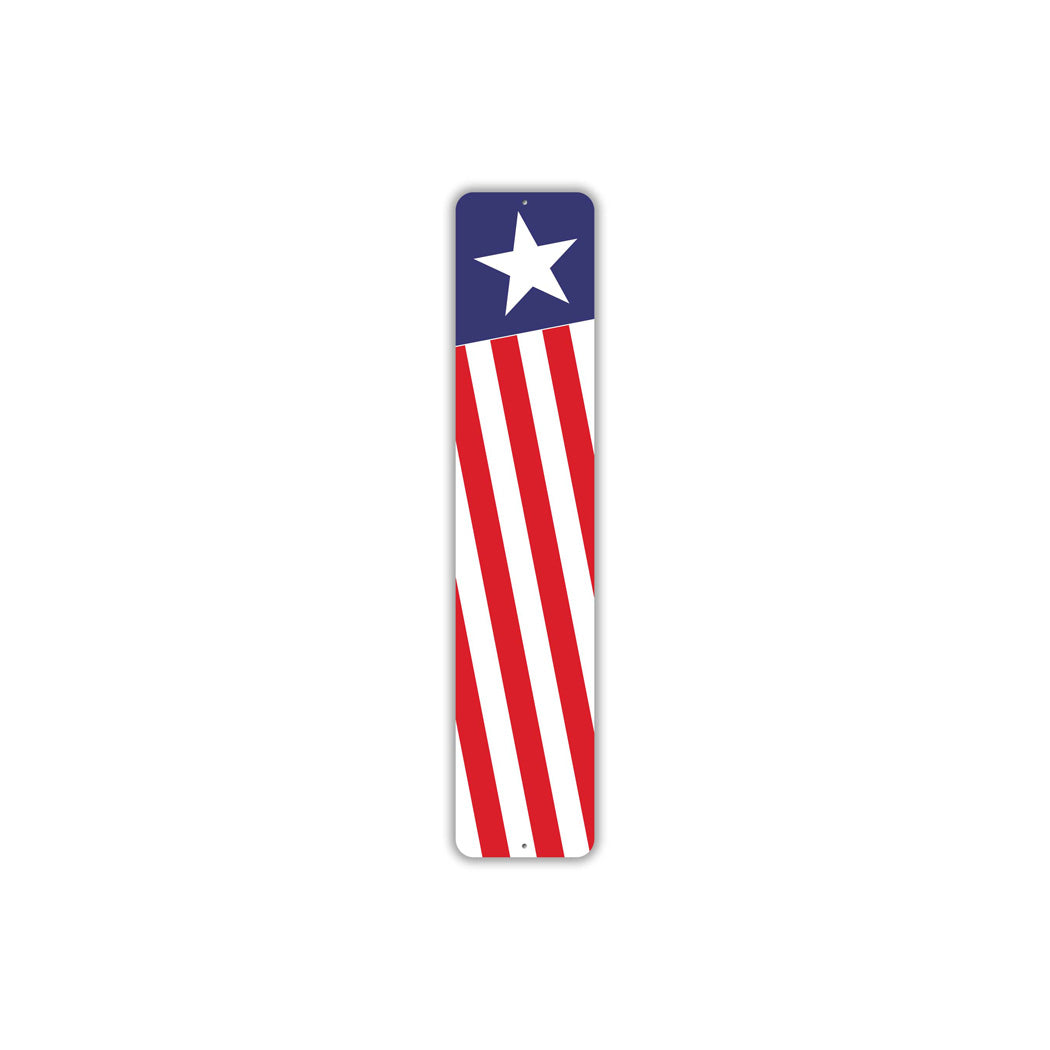 American Flag Design 4 Sign