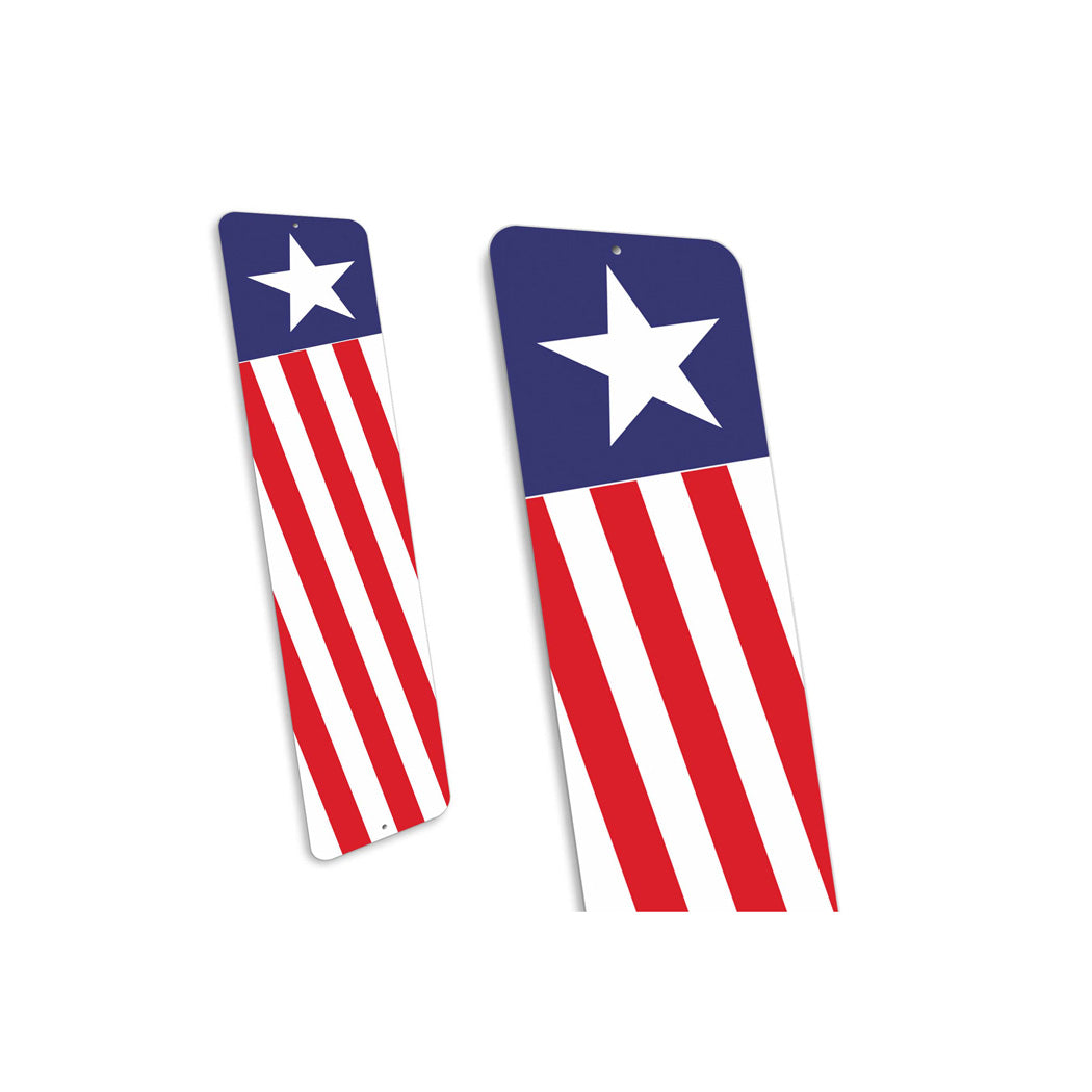 American Flag Design 4 Sign