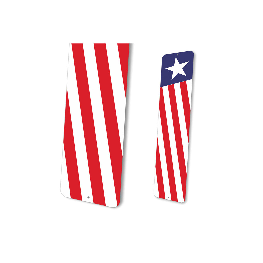 American Flag Design 4 Sign
