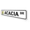 Acacia Drive Street Sign