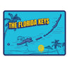 The Florida Keys Map Sign, Beach House Sign
