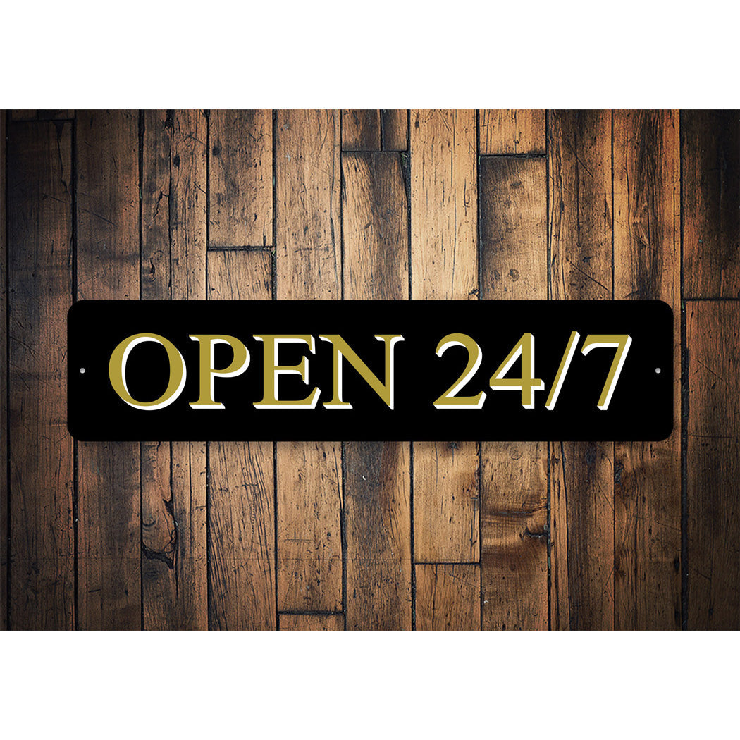 Open 24 7 Sign