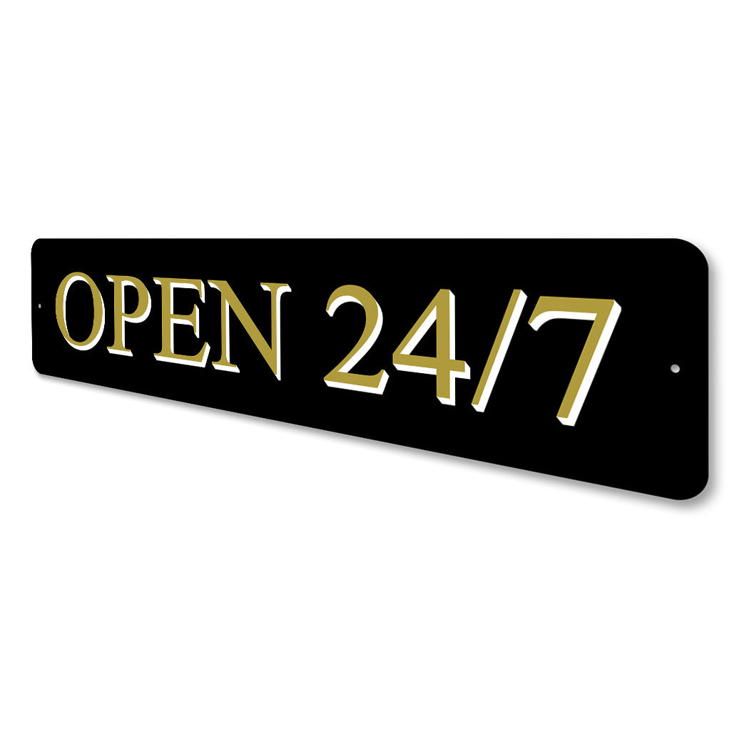 Open 24 7 Sign