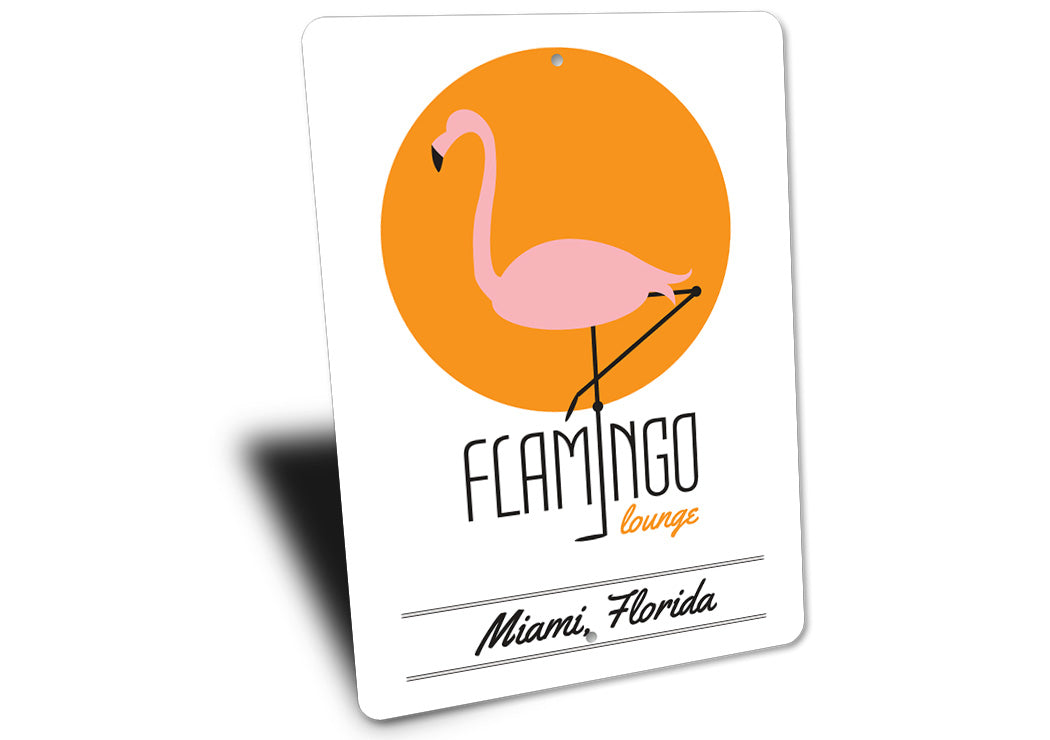 Flamingo Lounge Miami Florida Sign