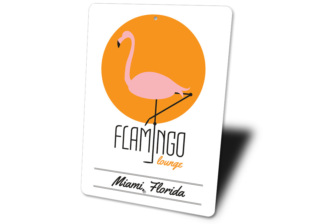 Flamingo Lounge Miami Florida Sign