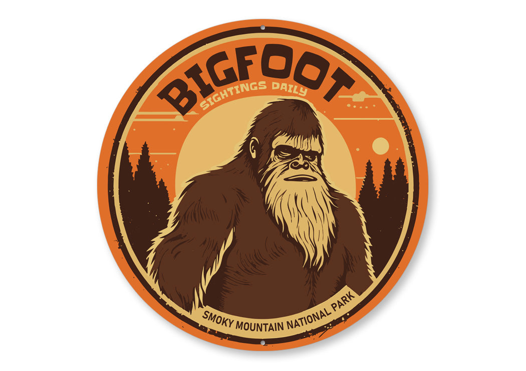 Bigfoot Sightings Smoky Mountain Sign
