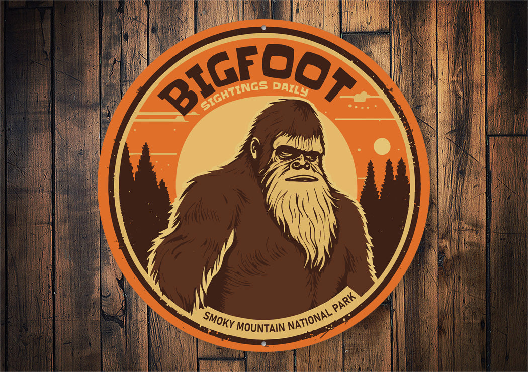 Bigfoot Sightings Smoky Mountain Sign