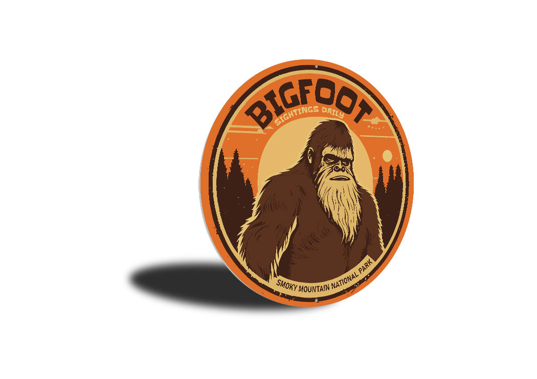 Bigfoot Sightings Smoky Mountain Sign