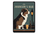 Australian Shepherd Home Bar Sign