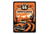 Route 66 Garage Classic Car Sign