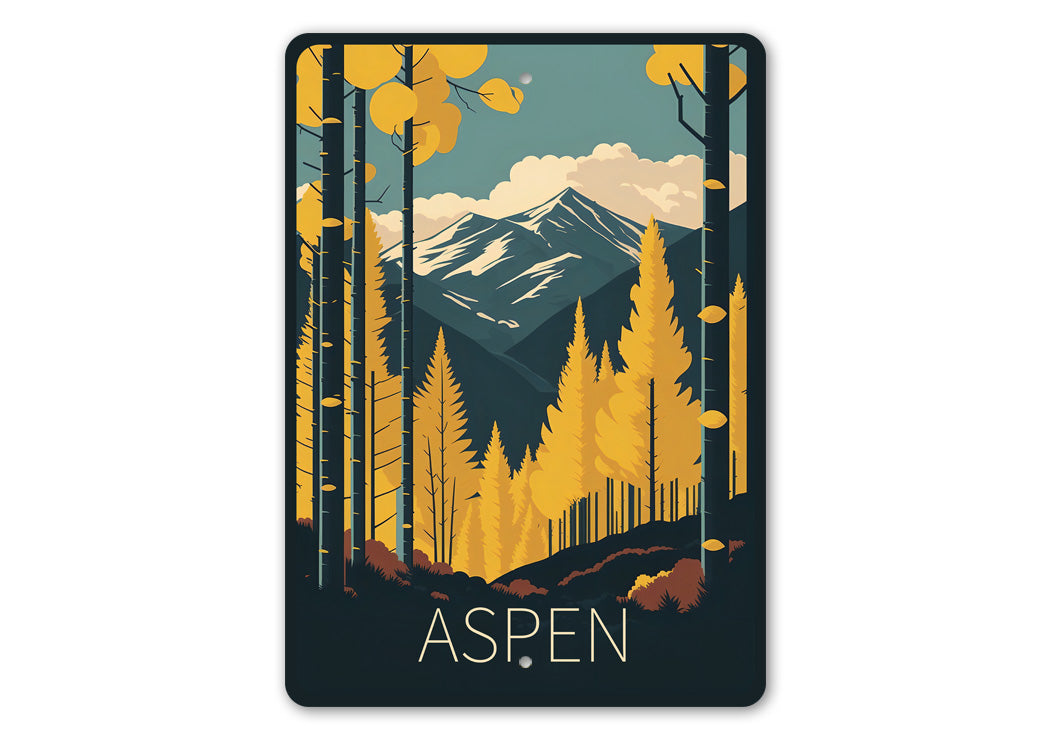 Aspen Rocky Mountain Sign