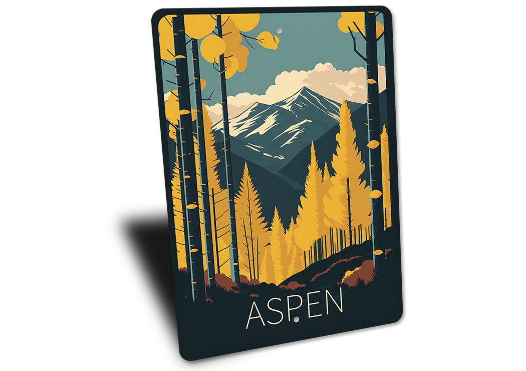 Aspen Rocky Mountain Sign