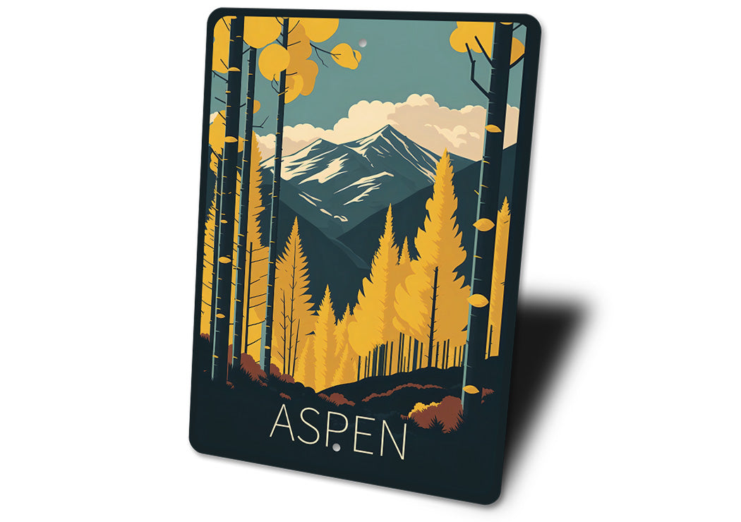 Aspen Rocky Mountain Sign