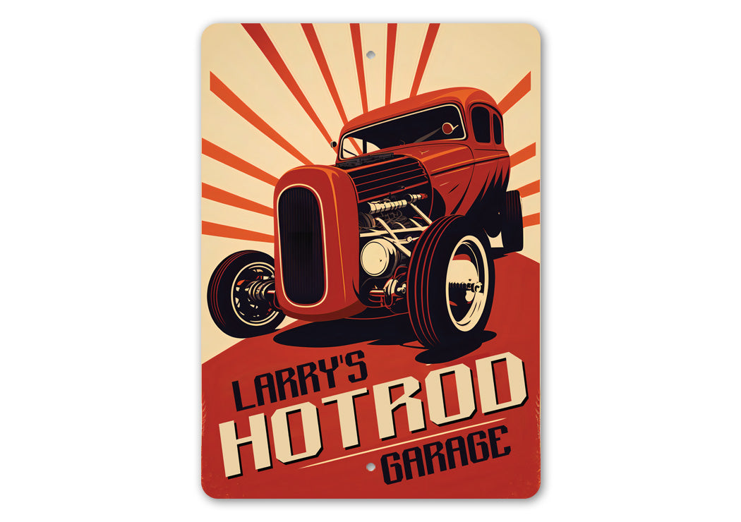 Custom Classic Hotrod Garage Sign