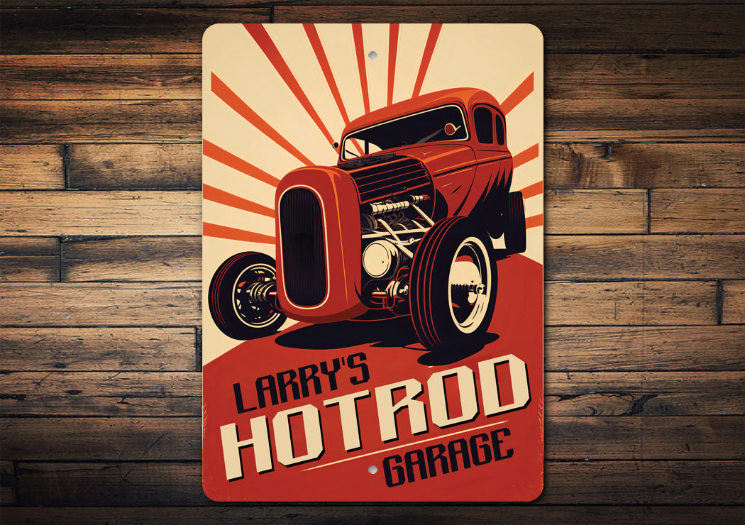 Custom Classic Hotrod Garage Sign