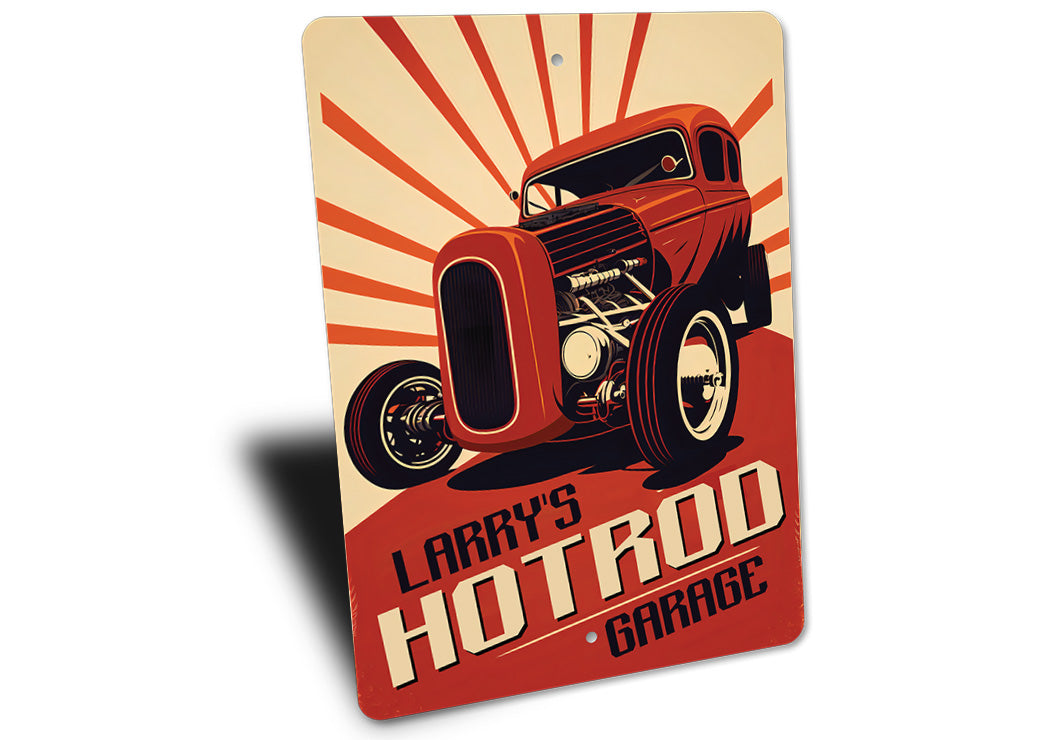 Custom Classic Hotrod Garage Sign