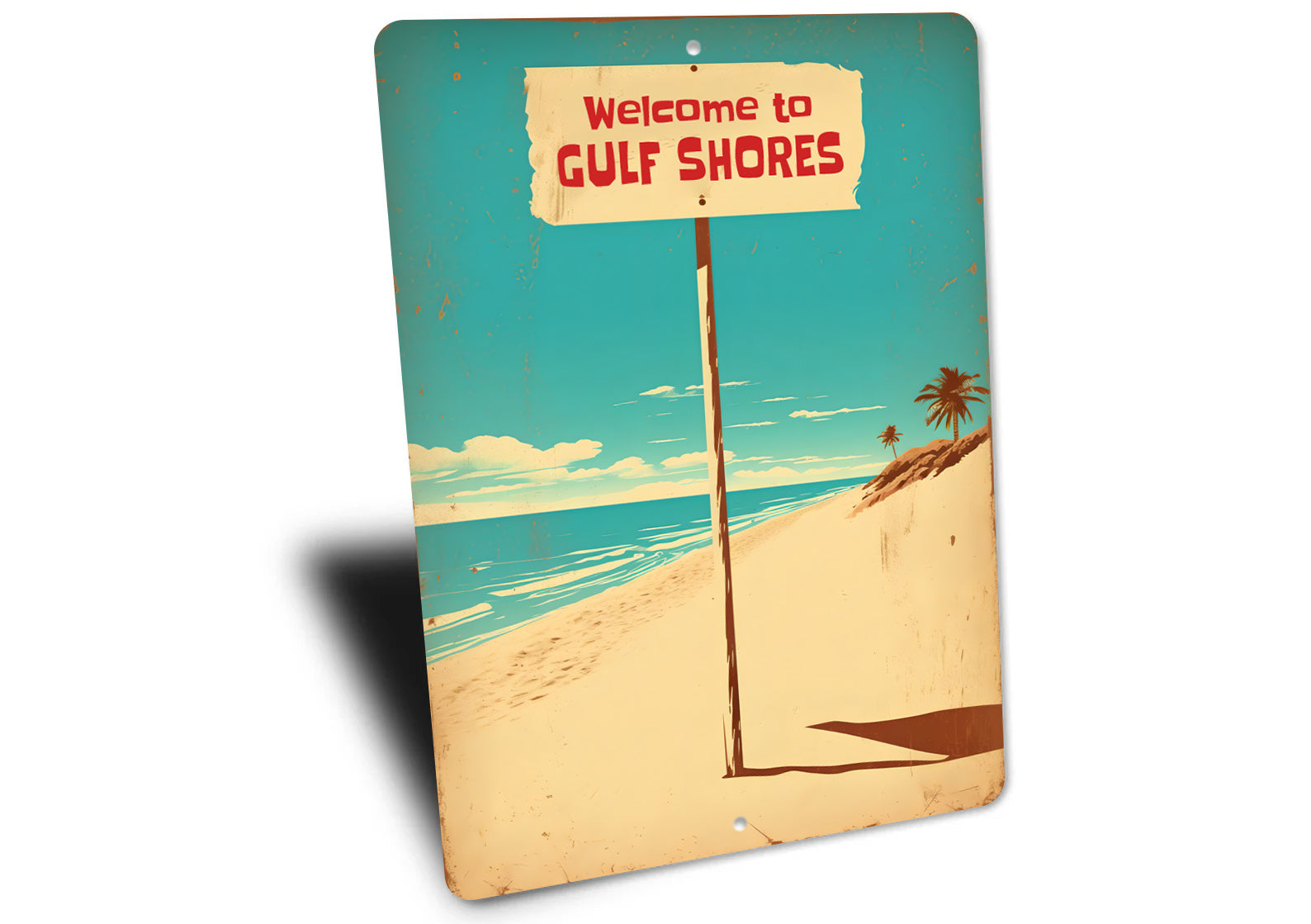 Welcome To Gulf Shores Sign