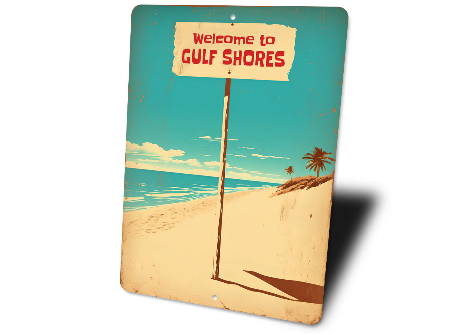 Welcome To Gulf Shores Sign