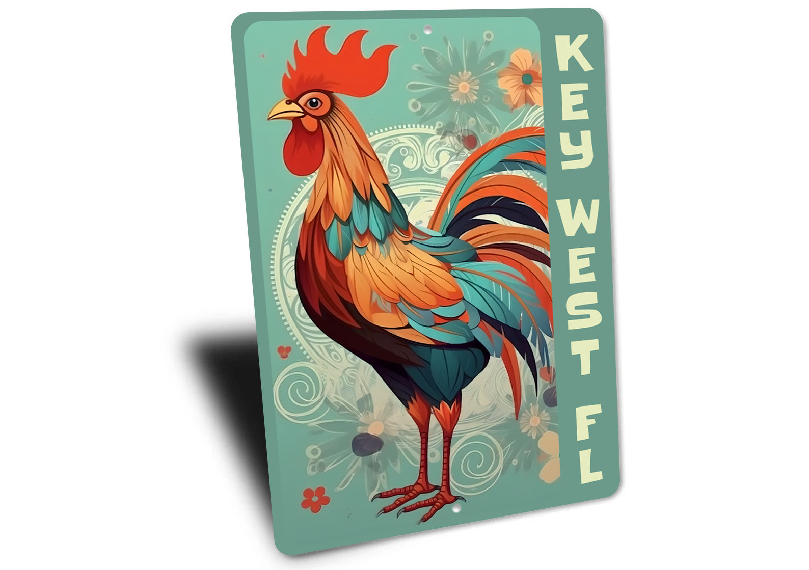 Key West Rooster Sign