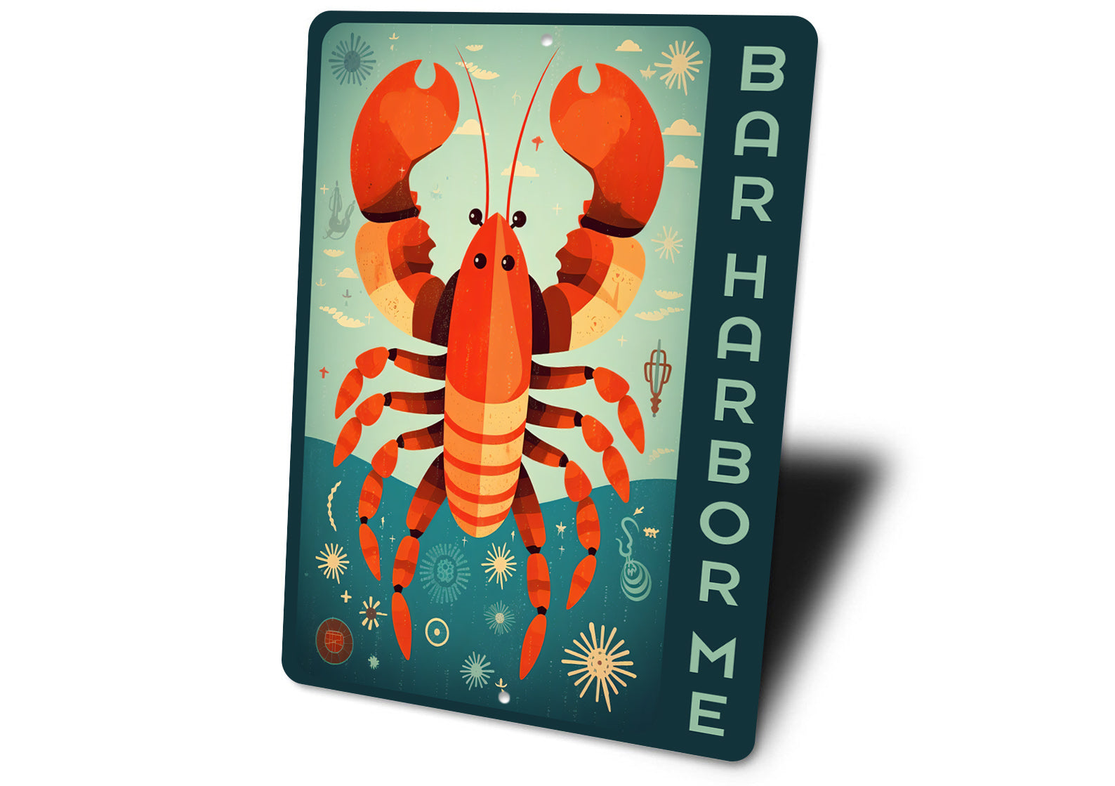 Bar Harbor Lobster Sign