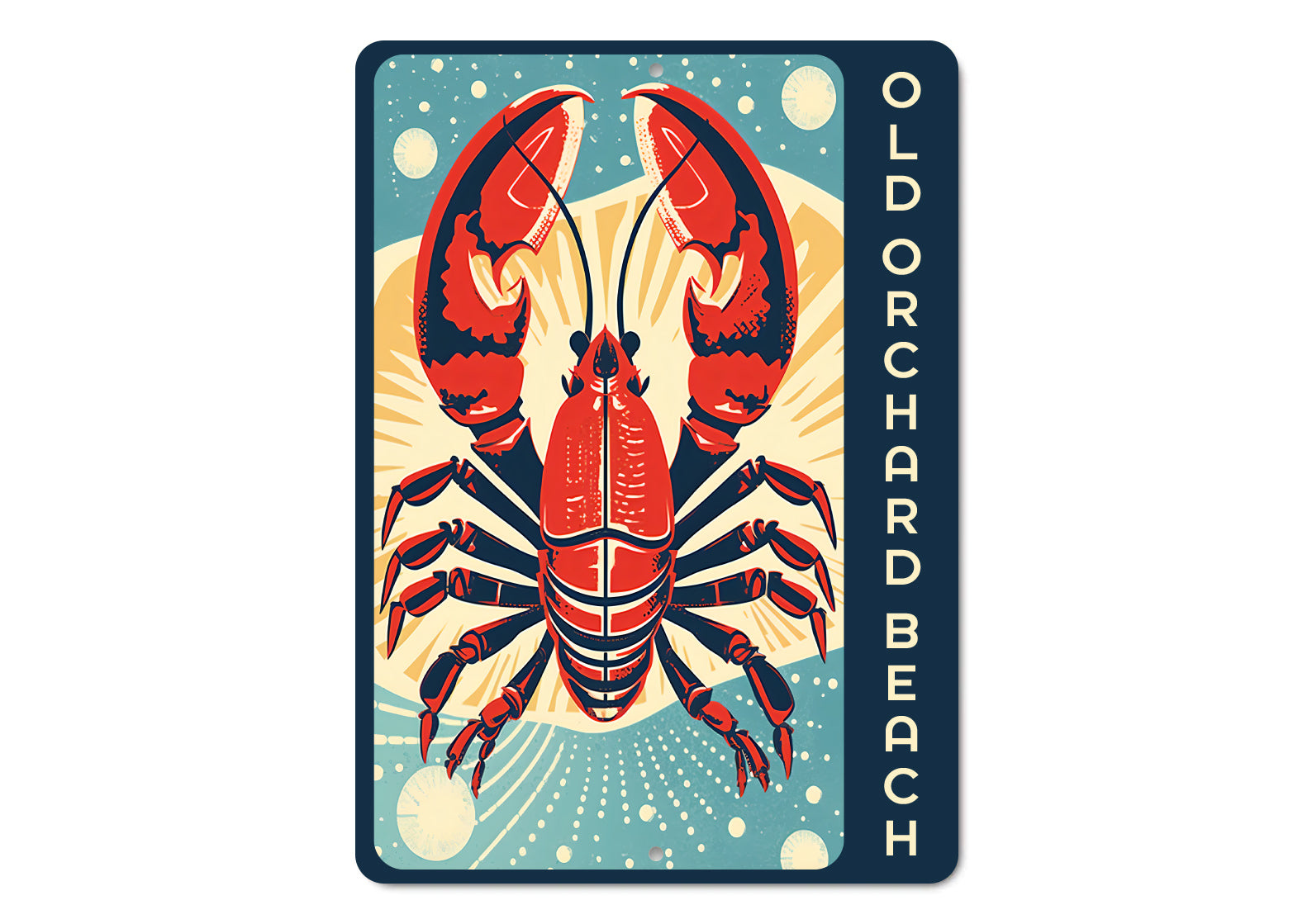 Old Orchard Beach Lobster Sign