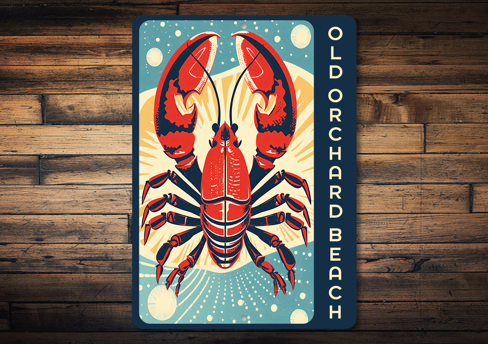 Old Orchard Beach Lobster Sign