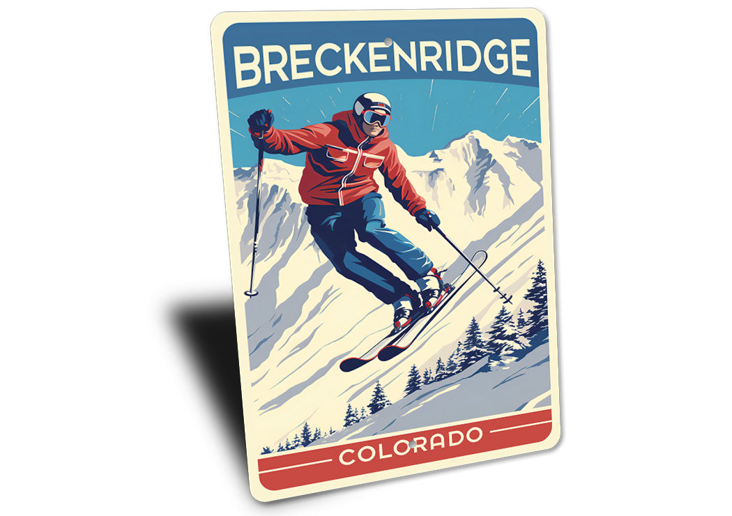 Ski Breckenridge Sign