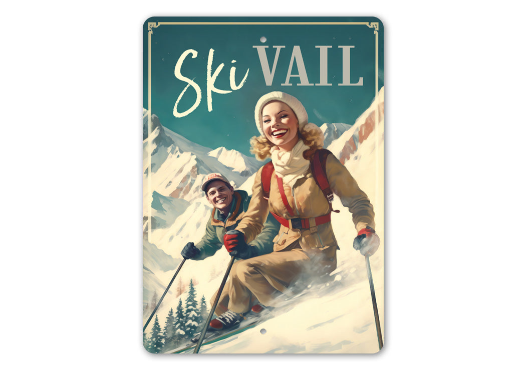 Ski Vail Sign