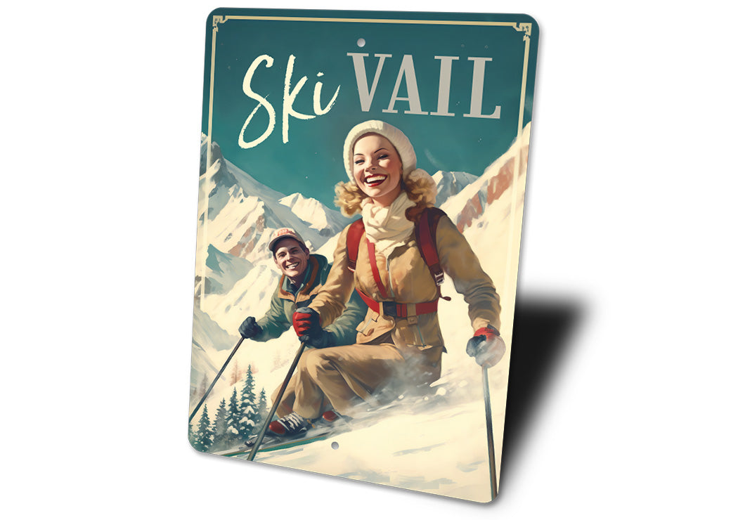 Ski Vail Sign