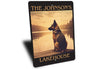 German Shepherd Lakehouse Sign