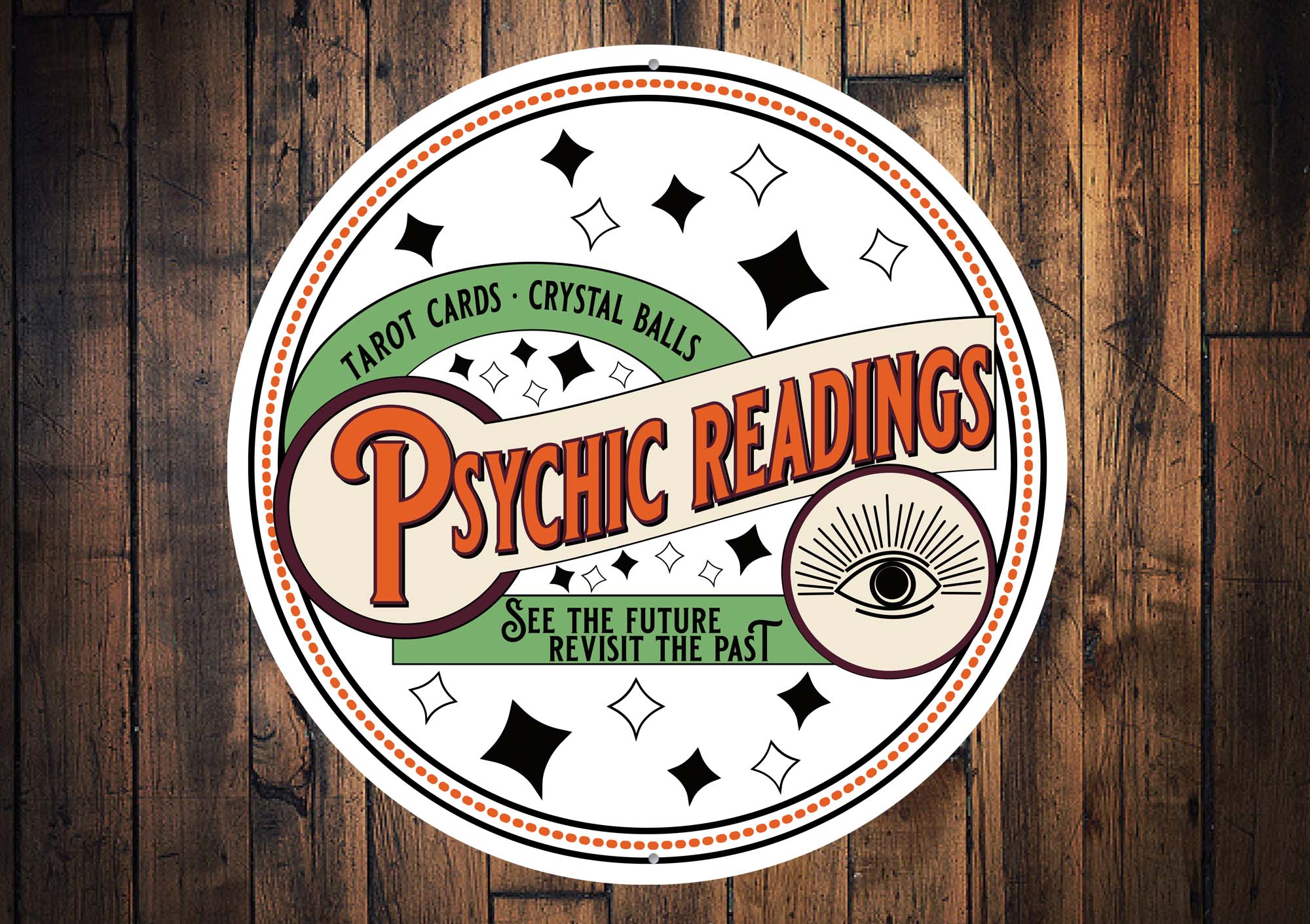 Psychic Readings Fortune Teller Halloween Sign