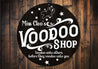 Voodoo Shop Round Halloween Sign