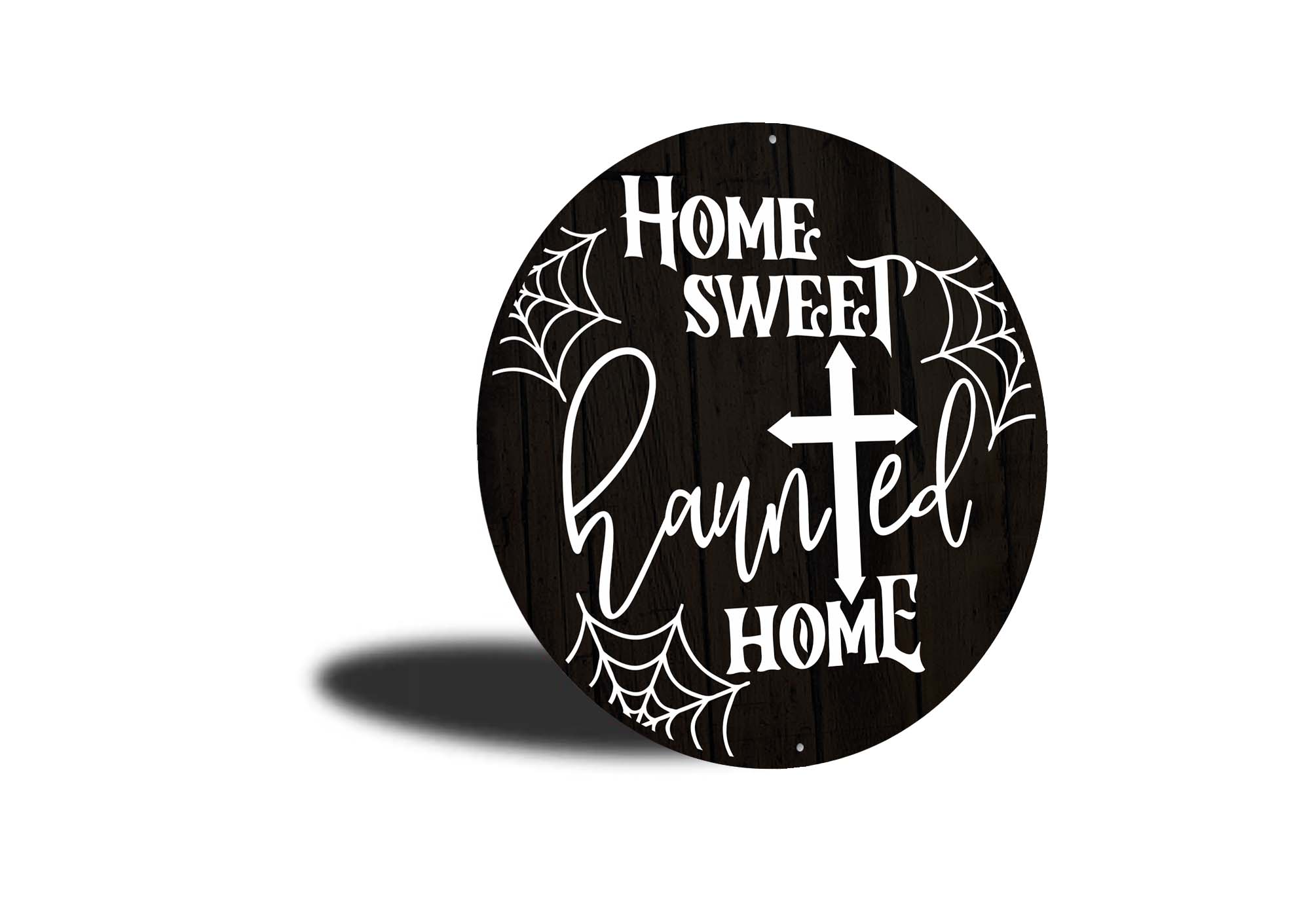 Home Sweet Haunted Halloween Sign