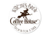 Witches Brew Coffee House Halloween Sign